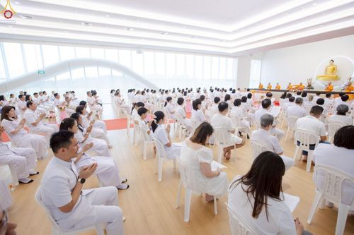 ภาพ No.254255:วันที่ 12 ตุลาคม พ.ศ. 2568 พิธีทอดกฐินสามัคคีวัดพระธรรมกายสิงคโปร์  新加坡法身寺功德衣法会 Dhammakaya Centre Singapore Kathina Ceremony  