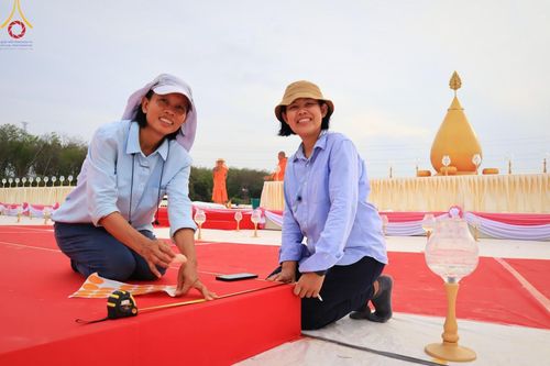 ภาพ No.128634:V.33 รวมพลังเพื่อบางกล่ำ การเตรียมงานของเจ้าหน้าที่หน่วยงานต่างๆ เพื่องานธรรมยาตราอัญเชิญพระบรมสารีริกธาตุ ประดิษฐาน ณ มหารัตนเจดีย์สิริปทุมสวรรค์ (เจดีย์อริยพุทธะ 5 พระองค์) ศูนย์ปฏิบัติธรรมภาคใต้ อ.บางกล่ำ จ.สงขลา ระหว่างวันที่ 9-10 มีนาคม พ.ศ. 2567