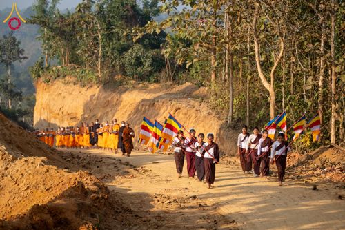 ภาพ No.130790:Photo Story ปฐมบรรพชาชาวพุทธมาร์มา บังกลาเทศ Episode 4/5  วันที่ 10 กุมภาพันธ์พ.ศ. 2567