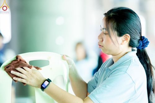 ภาพ No.60519:V.38 ทุ่มพลังเพื่อพ่อครบ 80 ปี ภาพการเตรียมงานของหน่วยงานต่างๆ เพื่อพิธีฉลองอายุวัฒนมงคล 80 ปี หลวงพ่อธัมมชโย และรับถวายมหาสังฆทาน 10,000 กว่าวัดทั่วประเทศ ในวันคุ้มครองโลก วันจันทร์ที่ 22 เมษายน พ.ศ. 2567