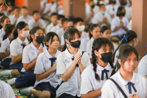 ภาพ No.106512:พิธีทอดผ้าป่าทำนุบำรุงศาสนสถาน ณ วัดอัมพวัน ต.เทศบาลเมือง อ.สองพี่น้อง จ.สุพรรณบุรี วันที่ 5 มกราคม พ.ศ. 2567