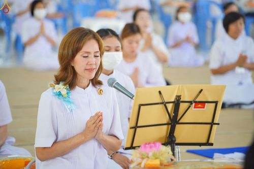 ภาพ No.229484:วันเสาร์ที่ 21 มิถุนายน พ.ศ. 2568 พิธีถวายภัตตาหารเมนูสวรรค์ เพื่อการบรรลุธรรม ณ หอฉันคุณยายอาจารย์ฯ วัดพระธรรมกาย