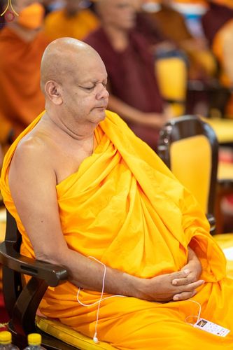 ภาพ No.76930:พิธีบูชาข้าวพระ ในวันมาฆบูชา อาทิตย์ต้นเดือนที่ 6 มีนาคม พ.ศ. 2566 ณ วัดพระธรรมกาย จ.ปทุมธานี