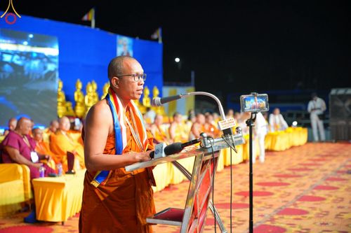 ภาพ No.212838:วันอาทิตย์ที่ 23 มีนาคม พ.ศ. 2568 ❖ คณะสงฆ์นานาชาติส่งมอบพระประธาน 108 องค์ ทั่วอินเดียรำลึกชาตกาล 134 ปี ดร.อัมเบดการ์