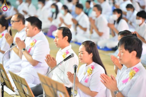 ภาพ No.109176:พิธีถวายภัตตาหารเป็นสังฆทาน แด่คณะพระธรรมยาตราฯ วันที่ 10 มกราคม พ.ศ. 2567 ณ อนุสรณ์สถานคลองบางนางแท่น อ.สามพราน จ.นครปฐม