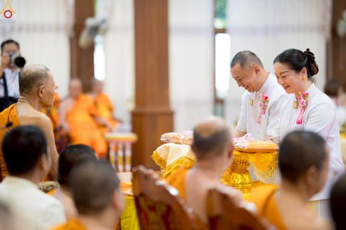 ภาพ No.234984:วันเสาร์ที่ 26 กรกฎาคม พ.ศ. 2568 พิธีทอดผ้าป่าบูรณปฏิสังขรณ์ วัดสามพระยาวรวิหาร ณ ศาลาอบรมสงฆ์ วัดสามพระยาวรวิหาร เขตพระนคร กรุงเทพมหานครฯ