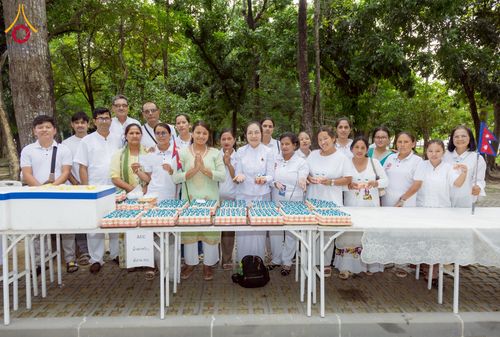 ภาพ No.233142:วันที่ 11 กรกฏาคม พ.ศ. 2568 พิธีอธิษฐานพรรษา ของคณะสงฆ์ ณ โบสถ์พระไตรปิฎก วัดพระธรรมกาย ต.คลองสาม อ.คลองหลวง จ.ปทุมธานี