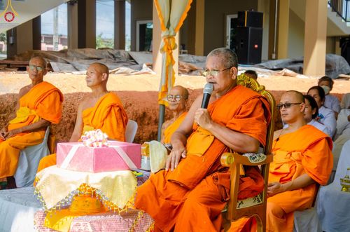 ภาพ No.83098:พิธีทอดผ้าป่าและพิธีตอกเสาเข็มมงคลสถาปนา  กุฏิพระผู้ปราบมาร  พระมงคลเทพมุนี (สด จนฺทสโร)  ณ ศูนย์ปฏิบัติธรรมพัทลุง อ.เขาชัยสน จ.พัทลุง ในวันเสาร์ ที่ 24 มิถุนายน พ.ศ.2566