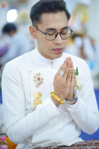 ภาพ No.261469:วันที่ 26 ตุลาคม พ.ศ. 2568 พิธีทอดกฐินสามัคคีไทย-เมียนมา บูชาธรรมอายุวัฒนมงคล 81 ปี หลวงพ่อธมฺมชโย ณ วัดมินจาวน์ ประเทศสาธารณรัฐแห่งสหภาพเมียนมา 