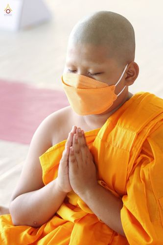 ภาพ No.44421:ประมวลภาพพิธีบรรพชา และพิธีถวายบาตร โครงการบวชภาคฤดูร้อน พ.ศ. 2565