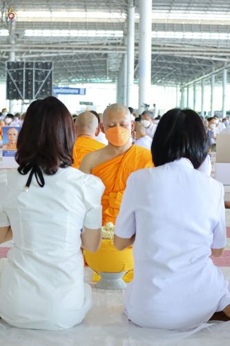 ภาพ No.44423:ประมวลภาพพิธีบรรพชา และพิธีถวายบาตร โครงการบวชภาคฤดูร้อน พ.ศ. 2565