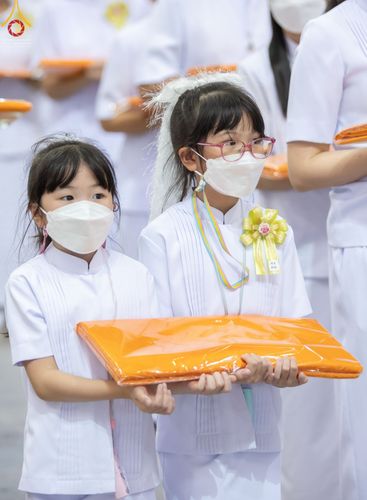 ภาพ No.46940:ประมวลภาพพิธีทอดผ้าป่าธรรมชัย ณ วัดพระธรรมกาย (5 มิถุนายน พ.ศ. 2565)