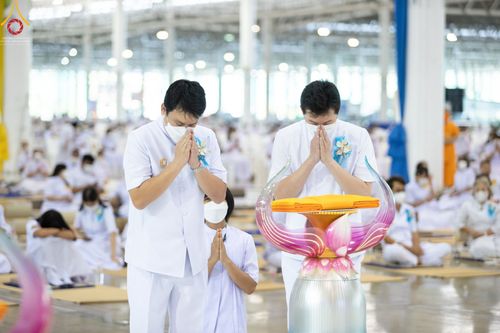 ภาพ No.46938:ประมวลภาพพิธีทอดผ้าป่าธรรมชัย ณ วัดพระธรรมกาย (5 มิถุนายน พ.ศ. 2565)