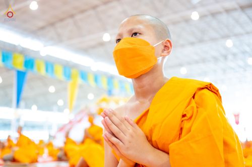 ภาพ No.79927:พิธีขอบรรพชา , พิธีคล้องอังสะ พิธีขอสรณคมน์และศีล , พิธีขอนิสสัย ในโครงการบรรพชาสามเณรฟื้นฟูพระพุทธศาสนาทั่วไทย วันเสาร์ที่ 8 เมษายน พ.ศ.2566