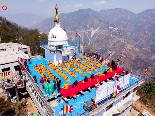 ภาพ No.80342:โครงการบรรพชาสามเณรภาคฤดูร้อน 100 รูป   ณ วัดมาศคันธะพุทธวิหาร เมืองลลิตปูร ประเทศเนปาล   ระหว่างวันที่ 5-15 เมษายน พ.ศ. 2566