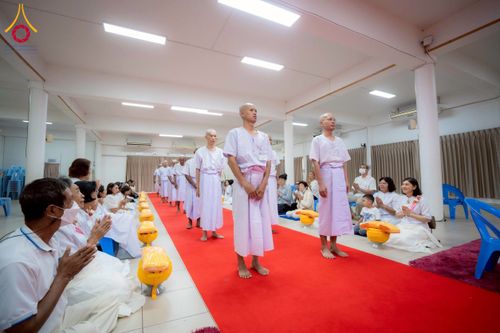 ภาพ No.278253:วันศุกร์ที่ 5 ธันวาคม พ.ศ. 2568 (วันพ่อแห่งชาติ) พิธีบรรพชาอุปสมบทหมู่ธรรมทายาท จำนวน 16 รูป โครงการบรรพชาอุปสมบทหมู่ รุ่นบูชาธรรมมหาปูชนียาจารย์ ประจำปี 2568  ณ ศูนย์ปฏิบัติธรรมและอบรมเยาวชนพระนครศรีอยุธยา จ.พระนครศรีอยุธยา