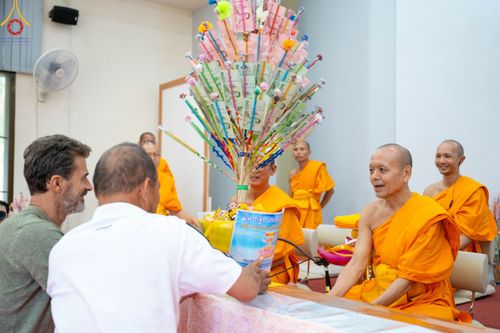 ภาพ No.97607:พิธีทอดกฐินสามัคคี ณ ศูนย์ปฏิบัติธรรมนานาชาติสมุย  (เกาะสมุย) จ. สุราษฏร์ธานี วันที่ 19 พฤศจิกายน พ.ศ. 2566