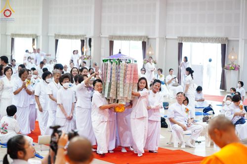 ภาพ No.93051:พิธีทอดกฐินสามัคคี ศูนย์อบรมเยาวชนกาญจนบุรี วันที่ 8 พฤศจิกายน พ.ศ. 2566