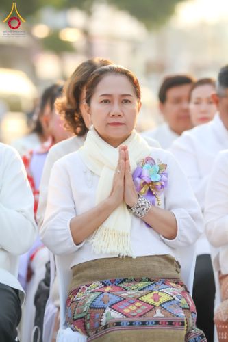 ภาพ No.208664:ตักบาตรพระ 1,743 รูป ครบรอบ 743 ปี นครน่าน ถวายเป็นพุทธบูชา น้อมบุญกุศลอุทิศให้บรรพบุรุษ วันอาทิตย์ ที่ 16 กุมภาพันธ์ พ.ศ. 2568 ณ ถนนคนเดินข่วงเมืองน่าน ต.ในเวียง อ.เมือง จ.น่าน