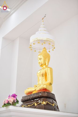 ภาพ No.152507:พิธียกฉัตรขาว 5 ชั้น กางกั้นถวายองค์พระประธาน อาคารปฏิบัติธรรมวัดสายสุวพรรณ ต.คลองสี่ อ.คลองหลวง จ.ปทุมธานี วันเสาร์ที่ 7 กันยายน พ.ศ. 2567