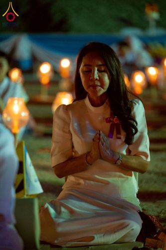 ภาพ No.275288:วันอาทิตย์ที่ 30 พฤศจิกายน พ.ศ. 2568 พิธีจุดประทีปถวายเป็นพุทธบูชา ณ ศูนย์ปฏิบัติธรรมระยอง (บ้านช่องลม)