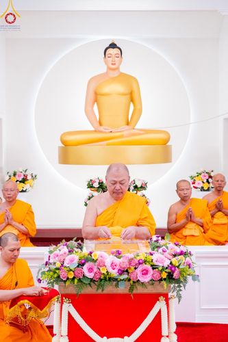 ภาพ No.144719:พิธีประดิษฐานลูกนิมิตมหาสมบัติ ผูกสีมาสถาปนาอุโบสถ บูชาธรรม ๘๐ ปี หลวงพ่อธัมมชโย วันอาทิตย์ที่ ๓๐ มิถุนายน พ.ศ. ๒๕๖๗ วัดพระธรรมกายนิวเจอร์ซี ประเทศสหรัฐอเมริกา