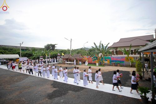 ภาพ No.94684:พิธีทอดกฐินสามัคคี สร้างกุฏิสงฆ์หลังแรก ณ ศูนย์ปฏิบัติธรรมและอบรมเยาวชนเมืองยะลา (ถนนเวฬุวัน ซอยเศรษฐี) วันที่ 15 พฤศจิกายน พ.ศ. 2566