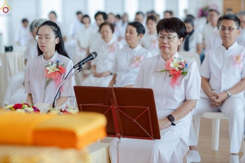 ภาพ No.254268:วันที่ 12 ตุลาคม พ.ศ. 2568 พิธีทอดกฐินสามัคคีวัดพระธรรมกายสิงคโปร์  新加坡法身寺功德衣法会 Dhammakaya Centre Singapore Kathina Ceremony  