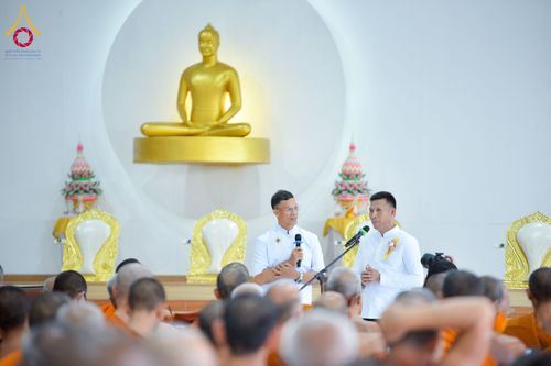 ภาพ No.230540:วันอาทิตย์ที่ 29 มิถุนายน พ.ศ. 2568  งานสัมมนาคณะสงฆ์จังหวัดอำนาจเจริญ โครงการกฐินสามัคคีทั่วไทย 30,000 วัด บูชาธรรม 81 ปี หลวงพ่อธัมมชโย และพิธีถวายสังฆทาน 409 วัด ครบรอบ 9 ปี ณ ธุดงคสถานอำนาจเจริญ