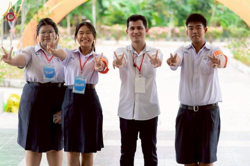 ภาพ No.274047:วันที่ 21 พฤศจิกายน พ.ศ. 2568 รวมพลังเด็กดี V-Star ผู้นำฟื้นฟูศีลธรรมโลก ประจำปี 2568 จังหวัดชลบุรี ณ ธุดงคสถานชลบุรี อำเภอศรีราชา จังหวัดชลบุรี