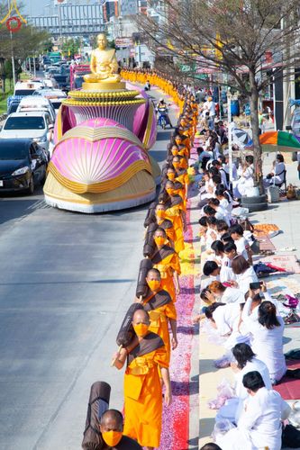 ภาพ No.116632:พิธีต้อนรับพระธรรมยาตรา ปีที่ 12 ณ อนุสรณ์สถานบางปลา จ.นครปฐม วันที่ 21 มกราคม พ.ศ. 2567