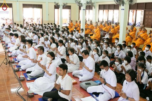 พิธีทอดผ้าป่าทำนุบำรุงศาสนสถาน ณ วัดโพธิ์เอน ต.บางขุนกอง อ.บางกรวย จ.นนทบุรี วันที่ 18 มกราคม พ.ศ. 2567