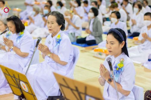 ภาพ No.120618:พิธีถวายภัตตาหารเป็นสังฆทาน แด่คณะพระธรรมยาตรา ปีที่ 12 วันที่ 29 มกราคม พ.ศ. 2567 ณ สภาธรรมกายสากล วัดพระธรรมกาย