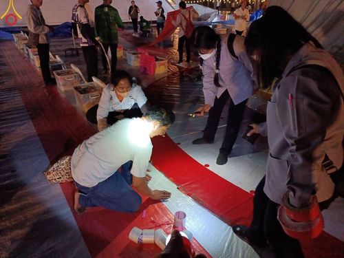 ภาพ No.108272:V.5 ทุ่มพลัง การเตรียมงาน เก็บงาน การรับบุญของเจ้าหน้าที่หน่วยงานต่างๆ เพื่อโครงการธรรมยาตรา กตัญญูบูชามหาปูชนียาจารย์ พระมงคลเทพมุนี (สด จนฺทสโร) พระผู้ปราบมาร อนุสรณ์สถาน 7 แห่ง ปีที่ 12 ระหว่างวันที่ 2 - 31 มกราคม พ.ศ. 2567