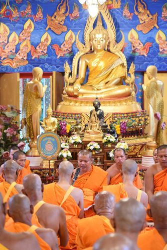 ภาพ No.102082:พิธีบรรพชาและอุปสมบทหมู่ธรรมทายาท ในโครงการอุปสมบทหมู่ รุ่นบูชาธรรมมหาปูชนียาจารย์ ณ วัดพระพุทธบาทราชวรมหาวิหาร และวัดนิคมวาสี อ.พระพุทธบาท จ.สระบุรี วันเสาร์ที่ 9 ธันวาคม พ.ศ. 2566