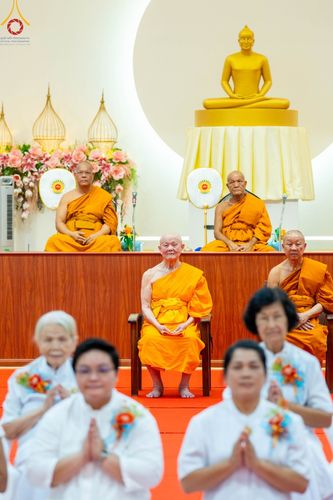 ภาพ No.87107:พิธีทักษิณานุปทานแด่บรรพชนตระกูลผ่องสวัสดิ์ และหมู่ญาติที่ล่วงลับไปแล้ว ณ มหาเจดีย์ทัตตชีโว ศูนย์อบรมเยาวชนกาญจนบุรี วันที่ 31 สิงหาคม พ.ศ. 2566