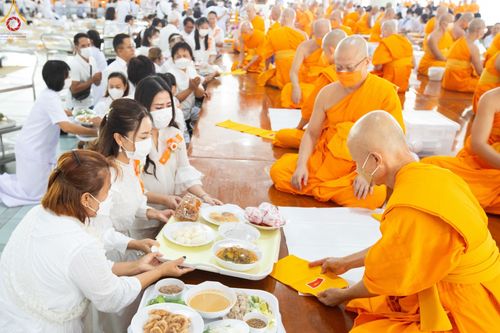 ภาพ No.85673:พิธีบุพเปตพลีครั้งที่ 138 ร่วมอุทิศบุญแด่หมู่ญาติที่ล่วงลับไปแล้ว และสืบทอดอายุพระพุทธศาสนา วันพุธที่ 16 สิงหาคม พ.ศ. 2566 (วันพระแรม 15 ค่ำ เดือน 8-8 ณ หอฉันคุณยายอาจารย์ฯ วัดพระธรรมกาย