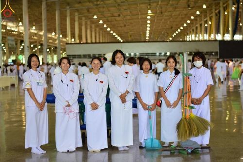 ภาพ No.125374:V.27 มาฆะ สาธุ  การรับบุญเตรียมงาน ปฎิบัติงาน เก็บงาน ของเจ้าหน้าที่หน่วยงานต่างๆ เพื่อวันมาฆบูชา วันเสาร์ที่ 24 กุมภาพันธ์  พ.ศ. 2567 ณ วัดพระธรรมกาย จ.ปทุมธานี