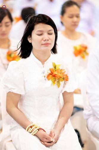 ภาพ No.76943:พิธีบูชาข้าวพระ ในวันมาฆบูชา อาทิตย์ต้นเดือนที่ 6 มีนาคม พ.ศ. 2566 ณ วัดพระธรรมกาย จ.ปทุมธานี