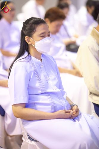 ภาพ No.209548:วันอาทิตย์ที่ 2 มีนาคม พ.ศ. 2568 พิธีบูชาข้าวพระ ณ สภาธรรมกายสากล วัดพระธรรมกาย