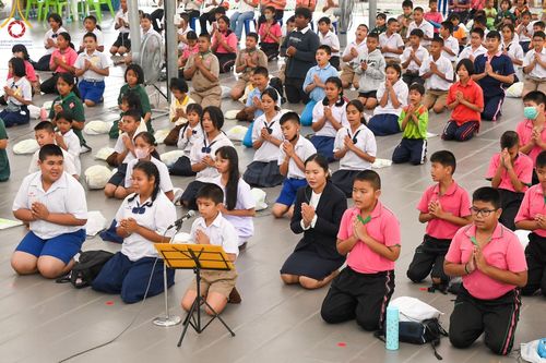 ภาพ No.106886:วันรวมพลังเด็กดี V-Star ผู้นำฟื้นฟูศีลธรรมโลก ยะลา ณ ศูนย์ปฏิบัติธรรมและอบรมเยาวชนเมืองยะลา วันที่ 27 ธันวาคม พ.ศ. 2566