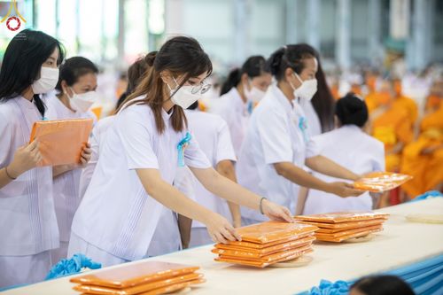 ภาพ No.46939:ประมวลภาพพิธีทอดผ้าป่าธรรมชัย ณ วัดพระธรรมกาย (5 มิถุนายน พ.ศ. 2565)