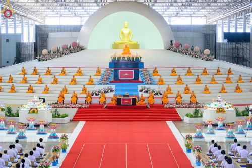 ภาพ No.46941:ประมวลภาพพิธีทอดผ้าป่าธรรมชัย ณ วัดพระธรรมกาย (5 มิถุนายน พ.ศ. 2565)