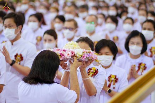 ภาพ No.81615:พิธีหล่อพระประธานเพื่อประดิษฐาน ณ ห้องแก้วสารพัดนึก 2 เนื่องในวันวิสาขบูชา วันเสาร์ที่ 3 มิถุนายน 2566 ณ วัดพระธรรมกาย จ.ปทุมธานี