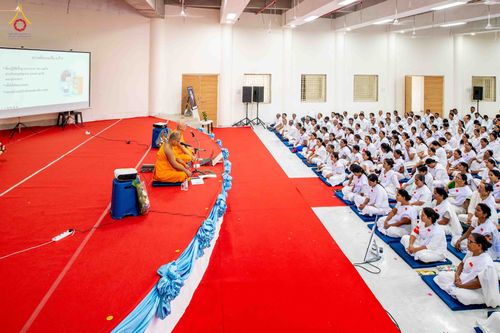 ภาพ No.347215:วันที่ 3–4 กันยายน พ.ศ. 2569 ฟังธรรม-ปฏิบัติธรรมในโครงการบวชอุบาสก–อุบาสิกาแก้ว ณ วัดพุทธสันติวัน ธรรมชัย เมืองนาคปูร์ ประเทศอินเดีย