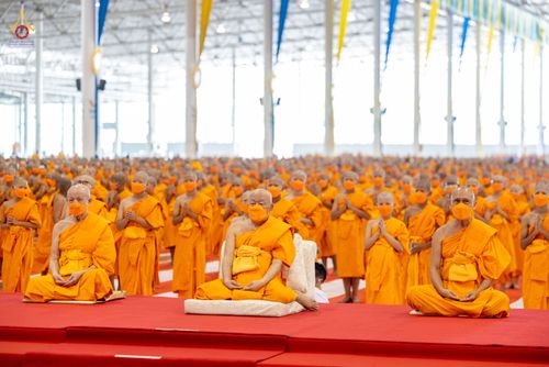 ภาพ No.79904:พิธีขอบรรพชา , พิธีคล้องอังสะ พิธีขอสรณคมน์และศีล , พิธีขอนิสสัย ในโครงการบรรพชาสามเณรฟื้นฟูพระพุทธศาสนาทั่วไทย วันเสาร์ที่ 8 เมษายน พ.ศ.2566