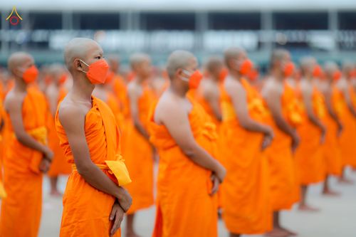 ภาพ No.79944:พิธีขอบรรพชา , พิธีคล้องอังสะ พิธีขอสรณคมน์และศีล , พิธีขอนิสสัย ในโครงการบรรพชาสามเณรฟื้นฟูพระพุทธศาสนาทั่วไทย วันเสาร์ที่ 8 เมษายน พ.ศ.2566