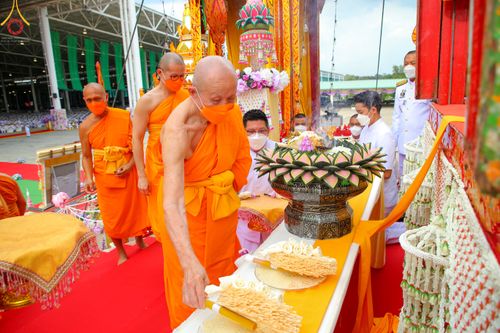 ภาพ No.48971:ประมวลภาพพิธีพระราชทานเพลิงศพ พระสุธรรมญาณวิเทศ (สุธรรม สุธมฺโม)