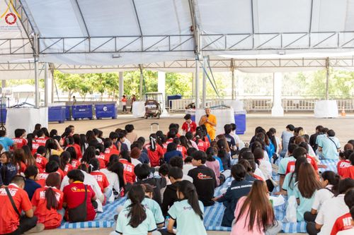 ภาพ No.59534:การอบรมอาสาสมัคร  เตรียมงานและจัดถวายภัตตาหาร แด่พระสังฆาธิการ 10,000 กว่าวัดทั่วประเทศ ในวันที่ 21-22 เมษายน พ.ศ.2567 เพื่องานวันคุ้มครองโลก จัดโดย ชมรมพุทธศาสตร์สากลฯ