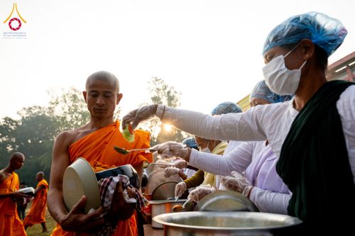 ภาพ No.131155:Photo Story ปฐมบรรพชาชาวพุทธมาร์มา Episode 4/5 วันที่ 13 กุมภาพันธ์พ.ศ. 2567 ณ วัดธัมจักร อรัญกุฏิ บังกลาเทศ